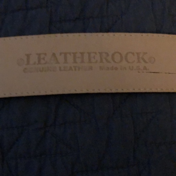 NWT Leatherock metallic bronze belt 34, 36, 38